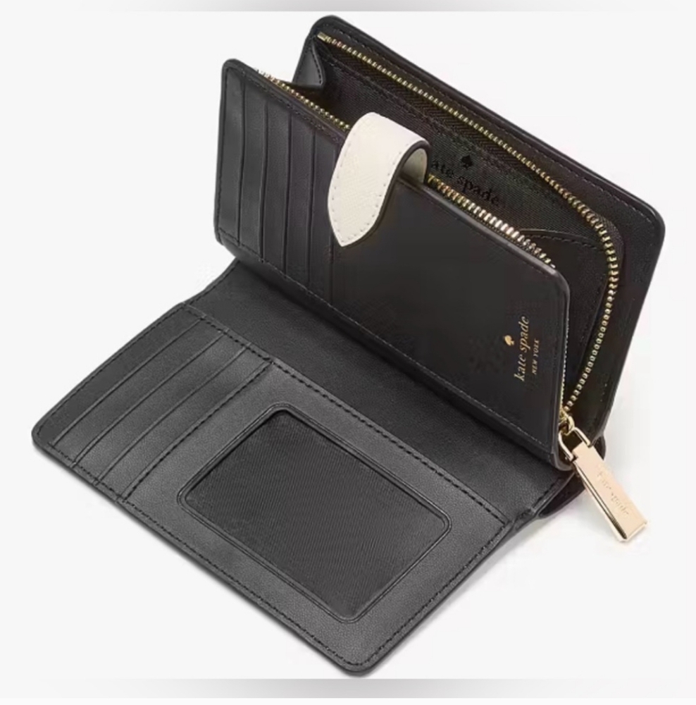 🎉Host Pick 🆕KATE SPADE Madison Puffy Heart Medium Bifold Wallet - Picture 2 of 9